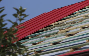 Roadside corrugated roofing costs